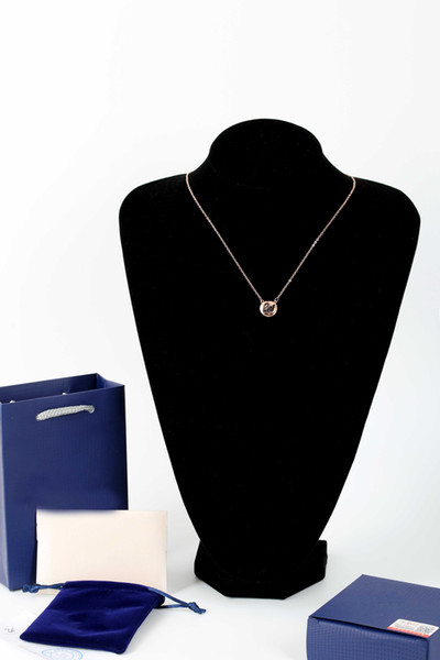 HALL classic swan necklace female clavicle chain jewelry hundred matching accessories gift for girlfriend classic simple, always show elegan