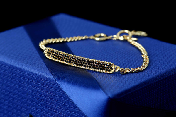 New Bracelet Percentage Black Top Crystal with counter full package and exclusive counter scan code