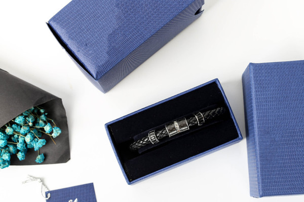 Leather rope bracelet for men and women can wear personalized fashion recommended