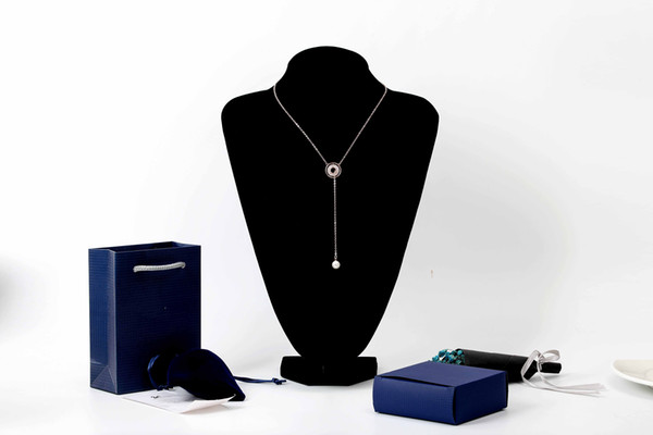 LOLLYPOP fashion ring shape Y-shaped chain necklace female jewelry accessories modern style full of feminine beauty
