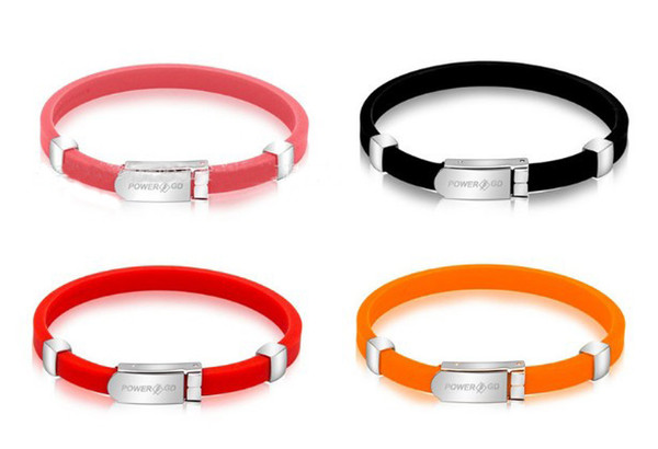 Negative Ion Bracelet Anti-Static Silicon Sports Bracelet