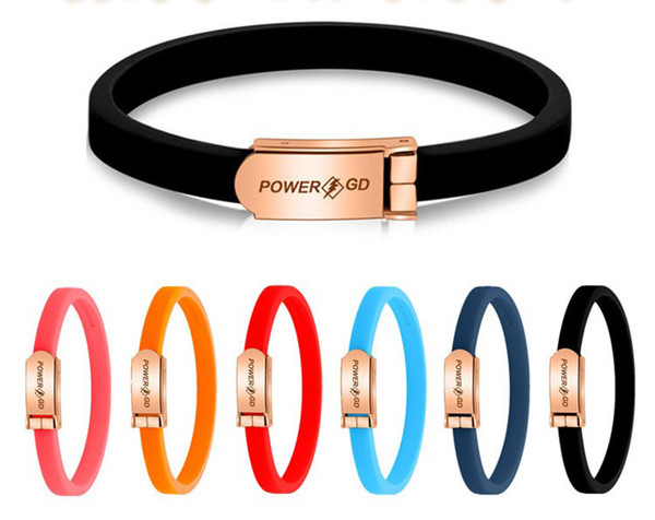 Negative Ion Bracelet Energy Silicone Sports Bracelets