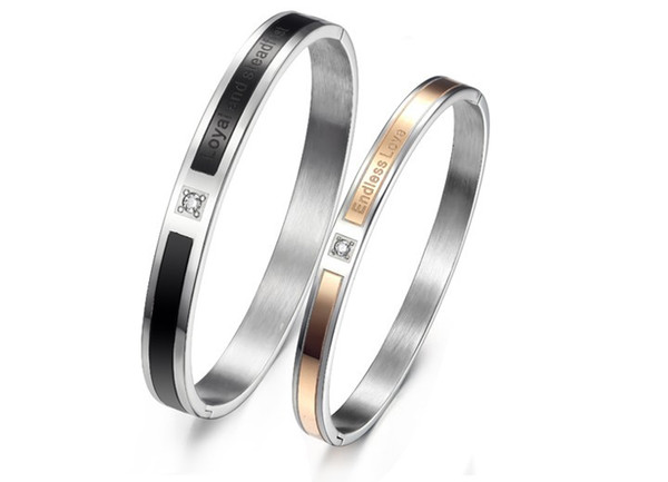 Infinity Stainless Steel couple Bracelets for Women Girls Endless Love Pendant Love Jewelry Gift for Girl friend,boy friend