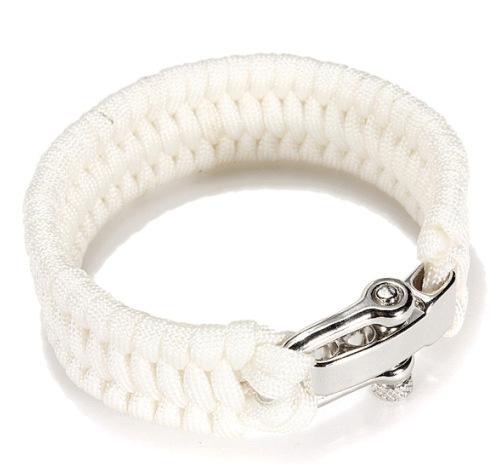 Manual rope survival camping outdoor emergency umbrella rope bracelet U-shaped buckle-release Bracelet Fashion Trends in Europe and America