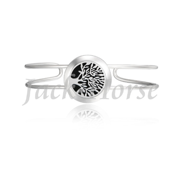 New arrival Cuff bangle bracelets for women Aromatherapy Locket Bracele essential oil diffuser 316L Stainless Steel Life style #mms