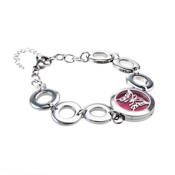 Bracelets for women Pendant Essential Oil Diffuser locket hot girl bangles stainless steel bracelet femme Aromatherapy Locket Bracele #mms