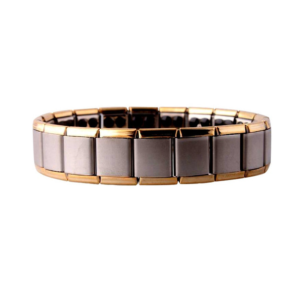 Quality stainless steel bracelet, titanium steel health germanium bracelet magnetic bracelet .