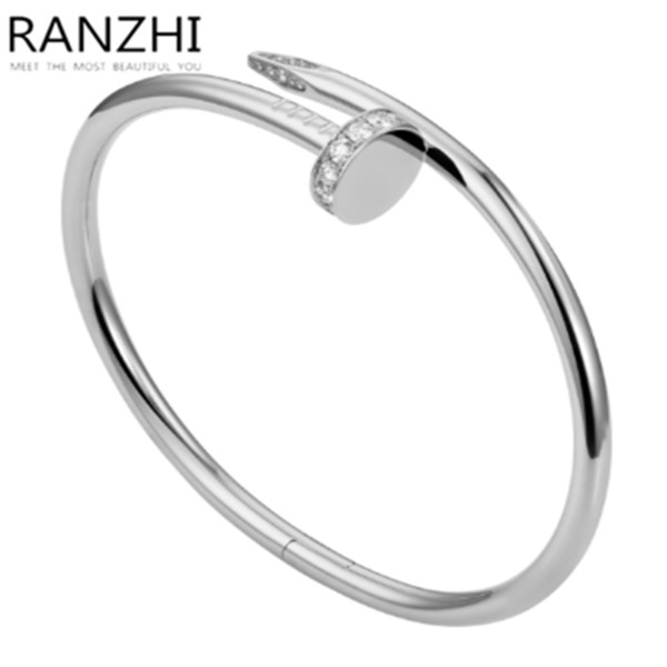 RANZHI CADIA 925 sterling silver genuine original silver with diamond bracelet adjustable fashion Europe and America ladies