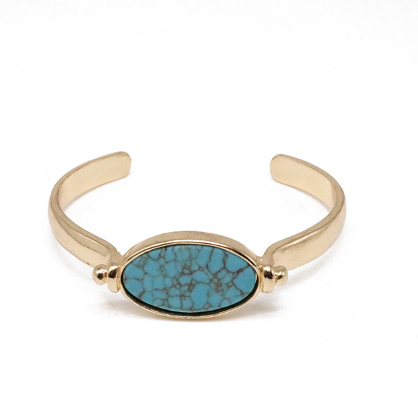 Free Shipping New Punk Styles Natural Stones Hot Selling Bangle, Fashion Cute Design Popular Pretty Bangle
