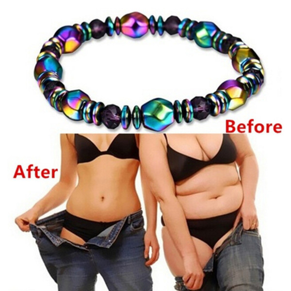 Magnetite Malachite Many Colors Crystal Healing Bangle Magnetic Hematite Health Bracelet For Women Men Colorful