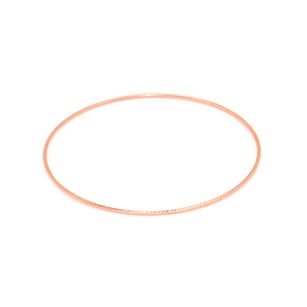 18K rose gold fine car flower round bracelet bracelet female models