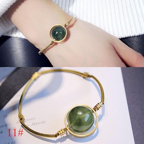 2017 high quality bracelet, handmade, retro transfer beads stretch bracelet, minimalist style bracelet wholesale DHL free shipping