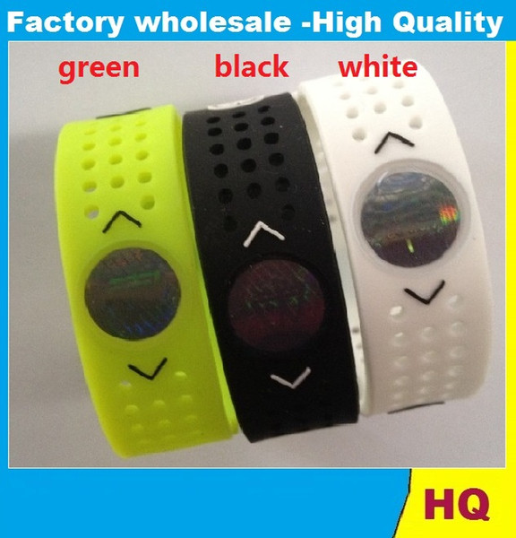 Free Shipping PB EVOLUTION Balance Sport Perforated Silicone Energy Bracelets Wristbands Grid Bands With Retail Boxes