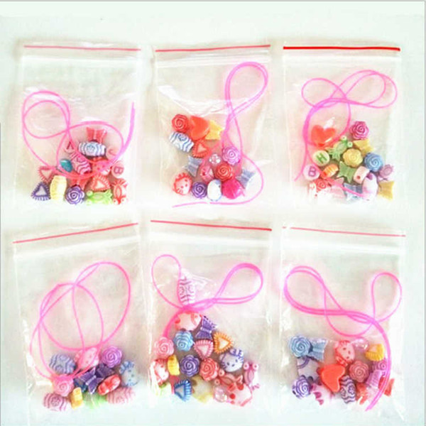 DIY handmade bracelet beaded material bag creative gifts in stock Multi-style random send Beaded bracelet DHL shipping