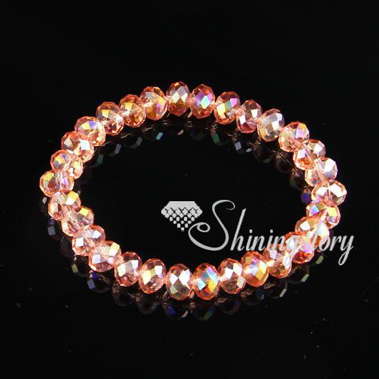 Crystal beads bracelete-stretch/crystal bracelets wholesale/crystal stretch bracelets wholesale