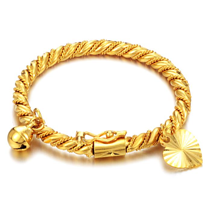 sz04/ 18K Gold Plated Bangle Women/Bracelets