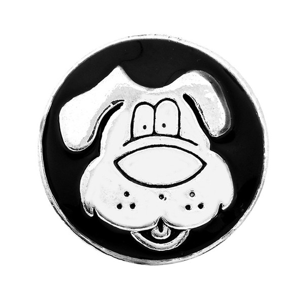 cute i love my dog cat chunks noosa enamel snap buttons bone design jewelry