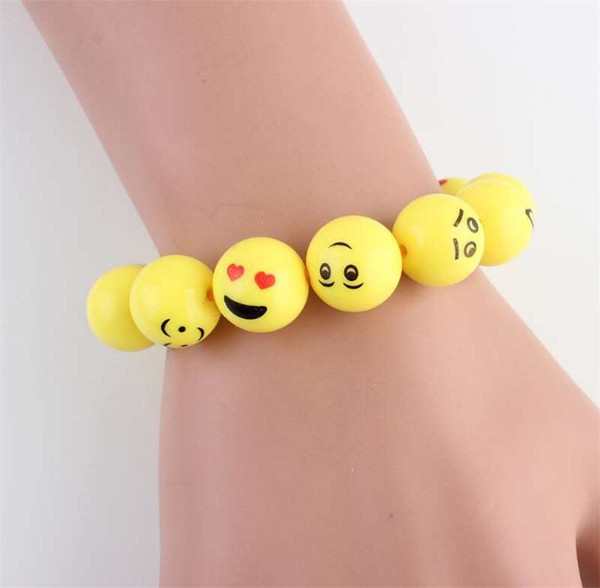 Explosion models Emoji expression bracelet QQ expression smiley child bracelet bracelet jewelry