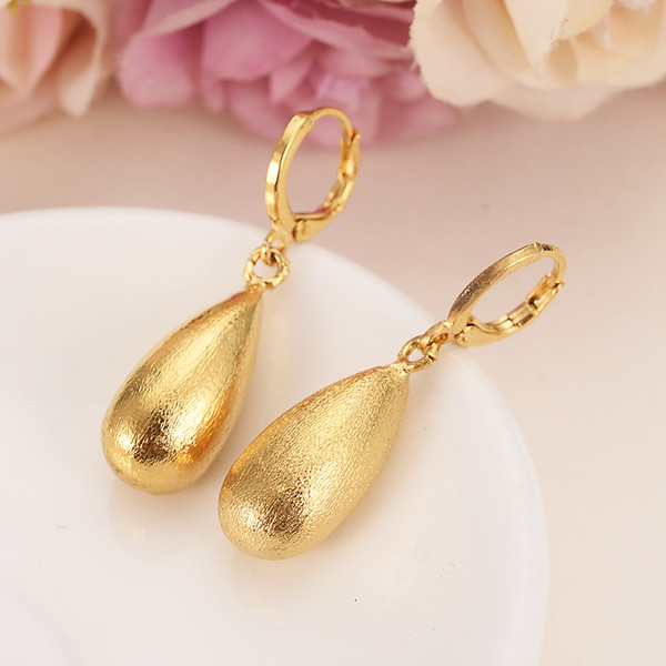 Bangrui Beads Earrings for Women/Girls Gold Color waterdrop Earing Jewelry Gifts African,Indonesia,Nigeria,Congo,Arab Earring