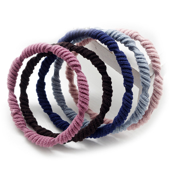 Colorful Elastic Hair Band Kids Children Hair Ropes Baby Girl Rubber Bands Headwear Scrunchie Baby Hair Accessories