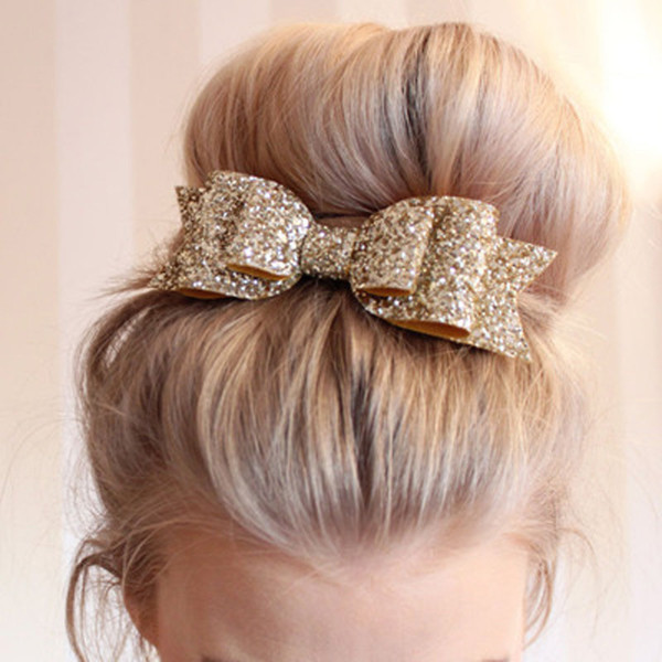 Hairpin Hair Clip Girls Style Accessories Twinkle Paillette Hairgrip Headwear Fashion Shiny Sequins Big Bowknot Barrette