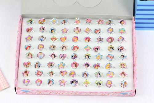 New Super Cheap Price Snow White Children Rings Fashion Rings (5 box has 360 pcs) Free Shipping