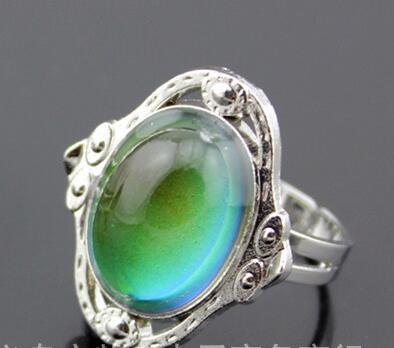 Thermochromic ring chameleon rings magic ring love gem rings christmas gifts cheapest rings three styles 174