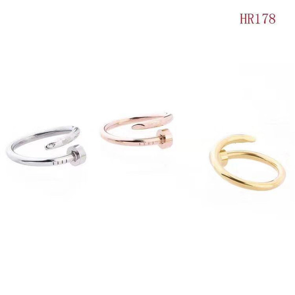 Hot sell mens ring vintage hip hop jewelry Zircon iced out copper rings luxury gold silver plated for lover fashion Jewelry wholesale 1pcs