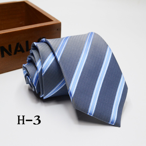 New fashion tie High Quality England style Stripes Men's Tie Necktie business wedding ties Male Dress