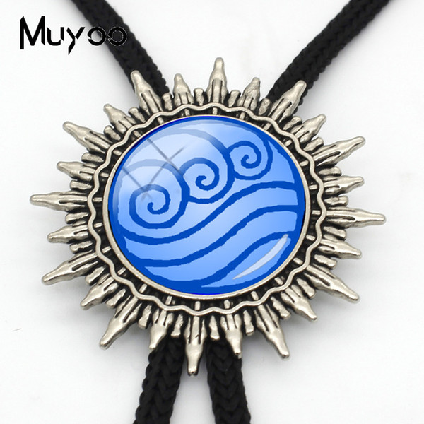 New Arrival Avatar The Last Airbender Bolo Tie Earth Kingdom Tag Glass Dome Tag Neckties Metal Ties BOLO-00137