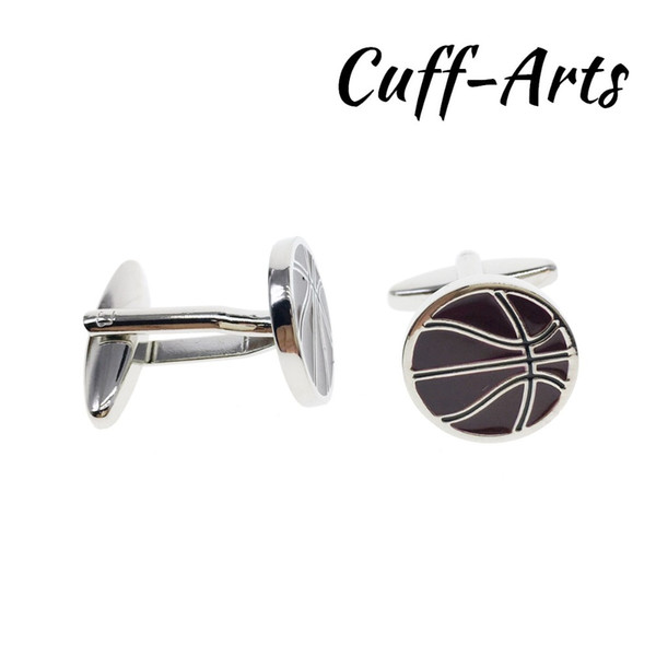 Cufflinks for Men Basketball Cufflinks Sport Cuff Jewelery Mens Gifts Vintage With Gift Box by Cuffarts C20180