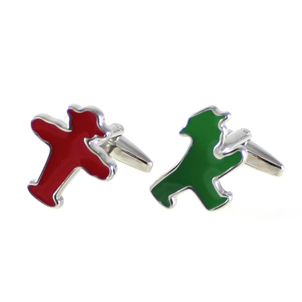 Traffic Lights Sign Cuff Links Red And Green Pedestrian Light Sign Cuff links Wedding Birthday Gift