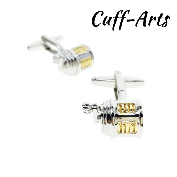 Cufflinks for Men Fishing Reel Cufflinks Shirt Gemelos Les Boutons De Manchette Wtih Gift Box by Cuffarts C10247