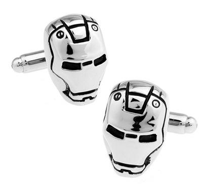 High qualiry new Novelty cufflinks ironman cufflink for men shirt accessory 6 pcs one lot free shipping