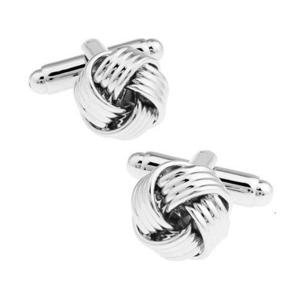 Fried dough twist Cuff Links Silver Cuff Links shirts Cufflinks For Mens Jewelry French cufflinks wedding Best Fathers Day Xmas gift