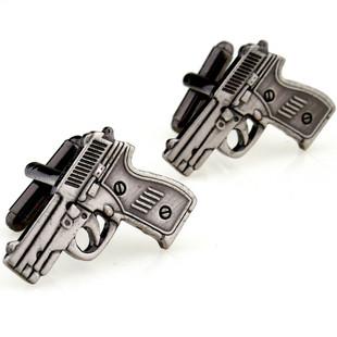 Gun Shaped Cufflinks. Men's Fun cuff links/ Fashion Accessories.