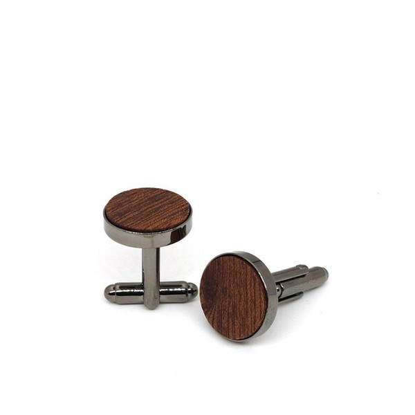 Wood Men Cufflinks brand Cuff Link High Quality Wedding Sleeve Nail For Mens French Shirt Fathers Day 8 8cr I1