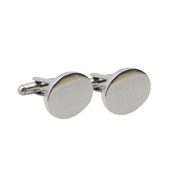 10 kinds of cuff links Luxury Solid Oval Shirt Cufflinks Mens Brand Cuff Buttons Cuff Links Silver Color Abotoaduras Jewelry