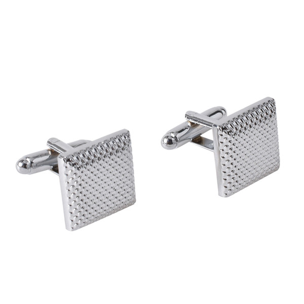 Argositment 2 pcs Quadrate Alloy Cufflinks