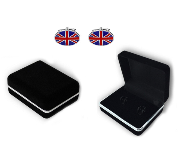 New jewelry British flag fashion men's French shirt Cuff links quality accessories wholesale, creative gifts free of freight