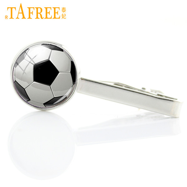 TAFREE Novelty Interesting sports events Tie Clips Football Rugby art picture tie tacks city map necktie pin men jewelry T802