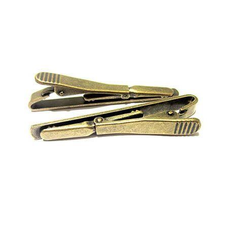 6 styles Fashion Metal Silver Gold Simple Necktie Tie Bar Clasp Clip Clamp Pin for men gift In stock