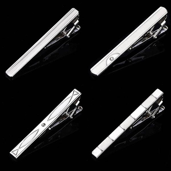 Men Fashion Tie PinsTie clip Mix styles men's wedding Tie Clip Jewelry suit tie accessories Mens Gift