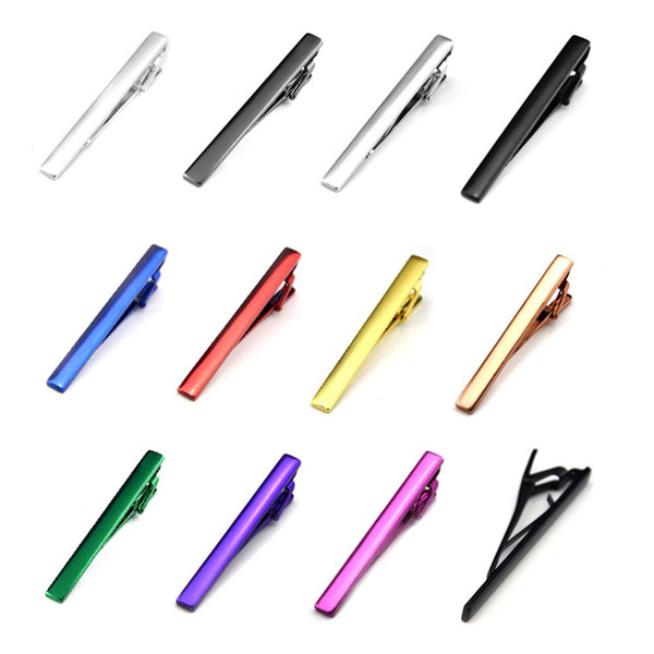 mens multi color tie cilps stick pin 30pcs/lot free shipping