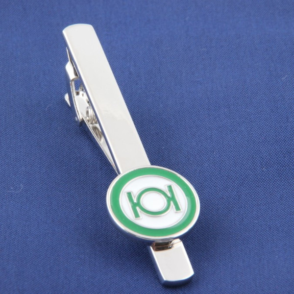 Movie Jewelry League of Avengers Green Lantern Metal Tie Clips Super Hero Tie Clips Men's Jewelry Tie Clips Accessories