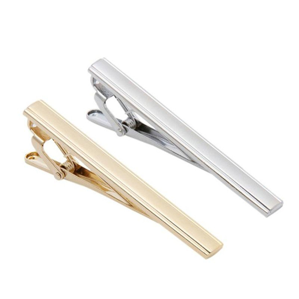 Fashion Gold Tie Clips Business Suits Shirt Necktie Tie Bar Fashion Jewelry for Men Drop Ship 070006