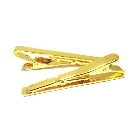 Hot sale 6 styles Fashion Metal Silver Gold Simple Necktie Tie Bar Clasp Clip Clamp Pin for men gift In stock