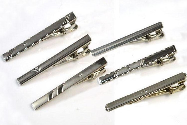 Mens Tie Clips Tie Pins Mens Fashion Accessories Mix Style Color Tie-Clip wedding Free Shipping