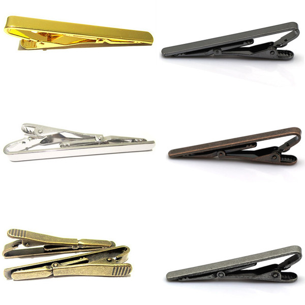 Tie Clip Men Stickpin Business Clamp Pin Colors Mix Gifts Abrasion Resistant Exquisite Hot Sale Fashion 1 8yb F1