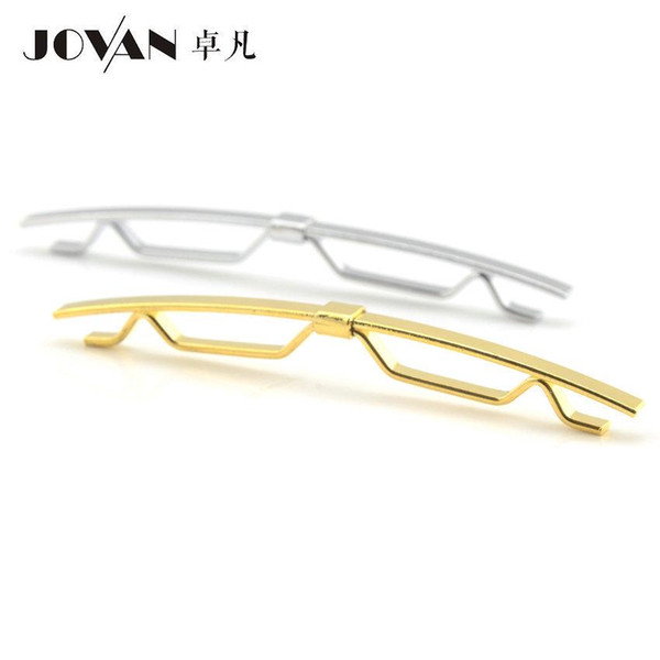 2017 fashion jewelry mens alloy tie collar bar silver gold